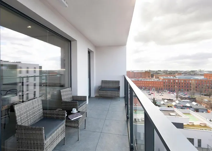 Apartamento Manufaktura Skyline By Pinpoint Łódź
